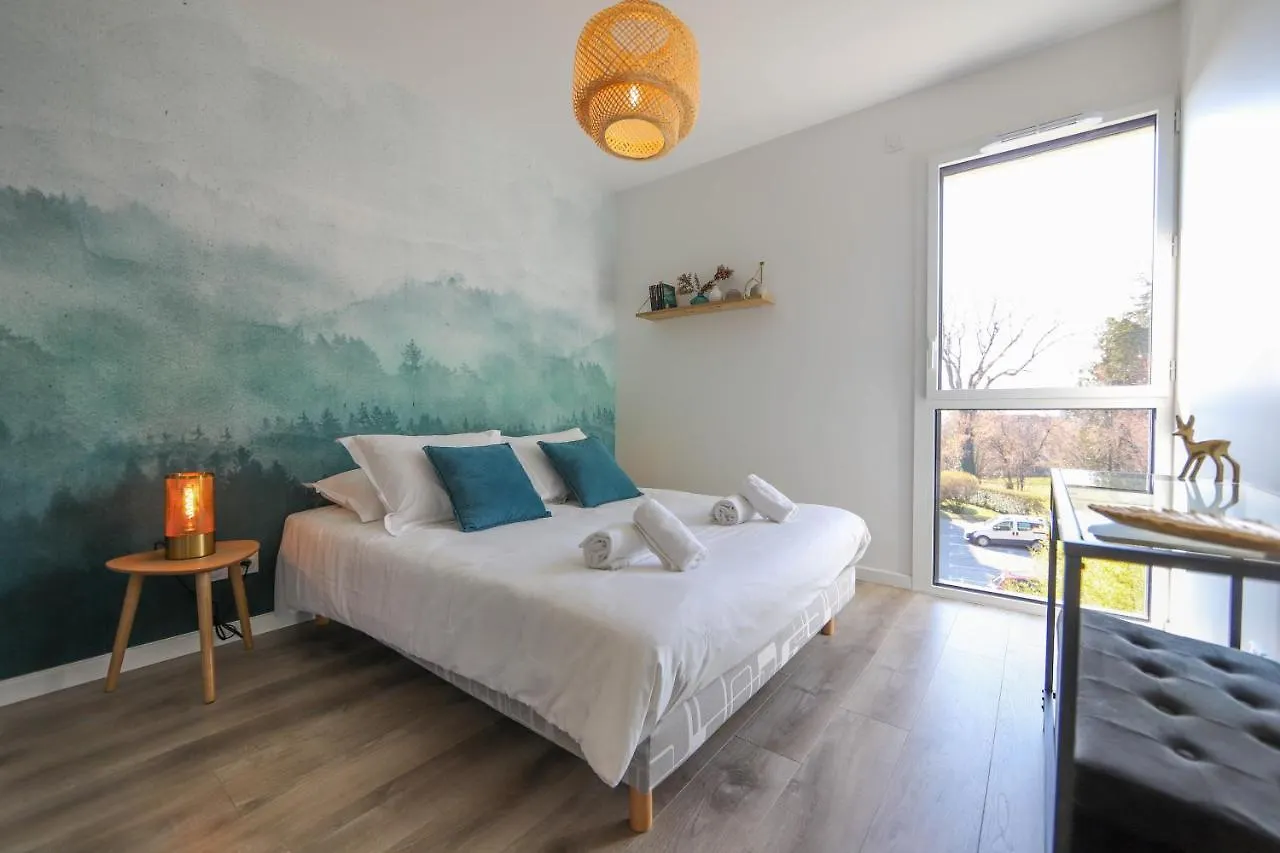 Les Choucas - Appartement Duplex Lumineux Avec Parking Annecy